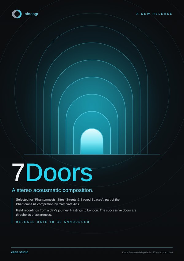 7Doors: seven doorways opening into light.