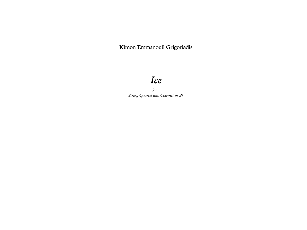 Ice score page 1